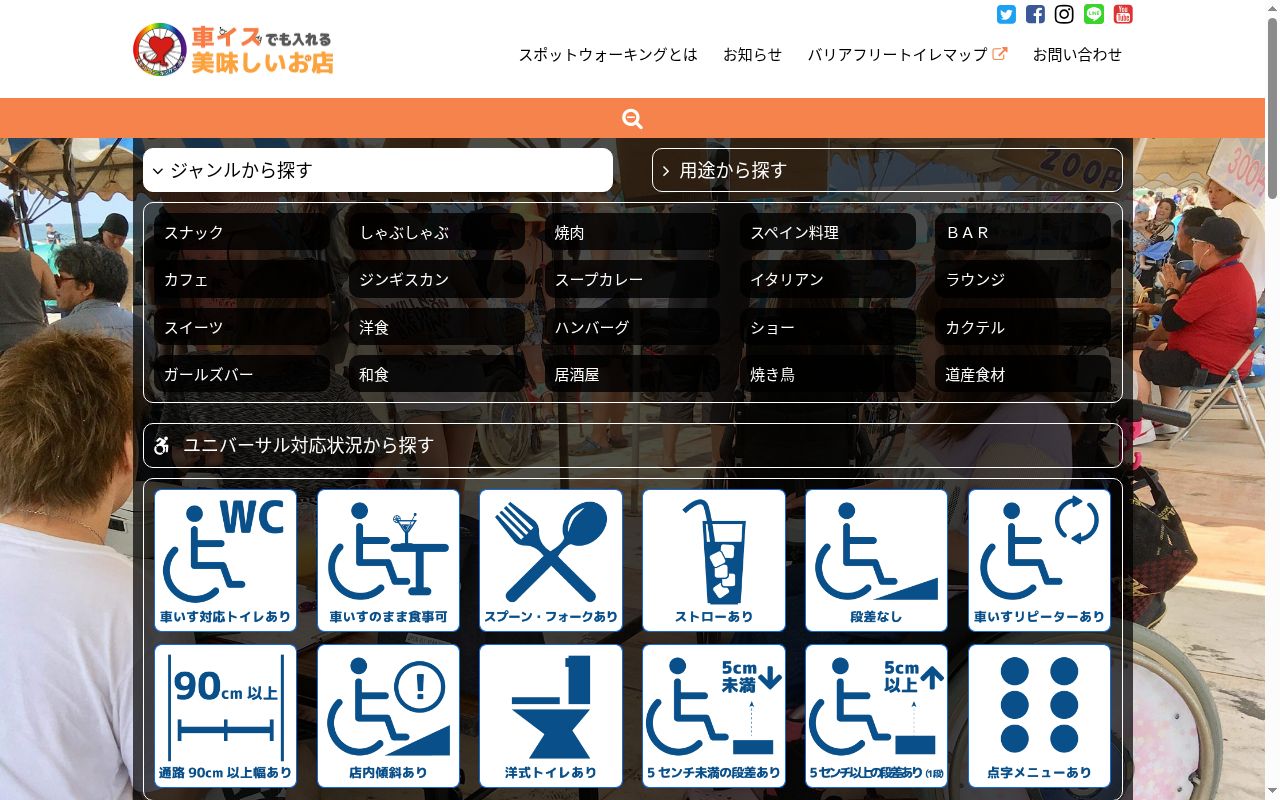 就労支援事業所 すぽっとの公式サイトのスクリーンショット